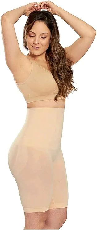 SHAPERMINT High Waisted Body Shaper Shorts Shapewear for Women Tummy Control Thigh Slimming Technology - Image 3